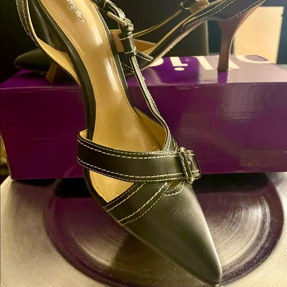 MOSSIMO Stiletto Pointed Toe, High Heels/ Pumps, Black *EXCELLENT CONDITION*.
